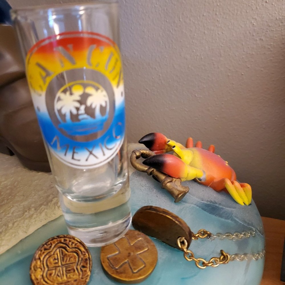 Cancun Mexico Shot Glass